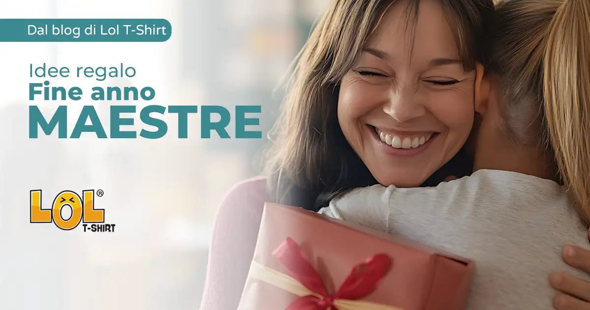 Idee regalo per maestre fine anno