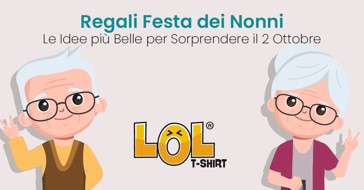 Regali festa dei nonni personalizzati per sorprendere i nonni