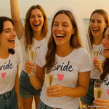 T-shirt Donna Team Bride