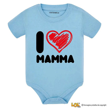 Body per Neonato I love mamma