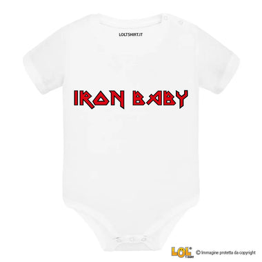 Body per Neonato Iron Baby (Tribute Iron Maiden)