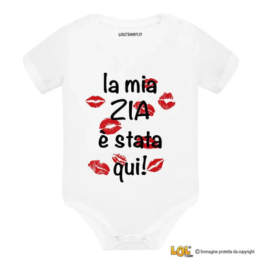 Body per Neonato La mia zia è stata qui