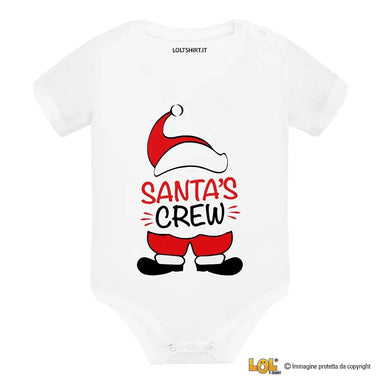 Body per Neonato Santa's Crew