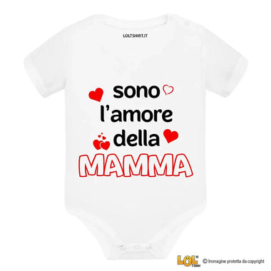 Body per Neonato Sono l'amore della Mamma