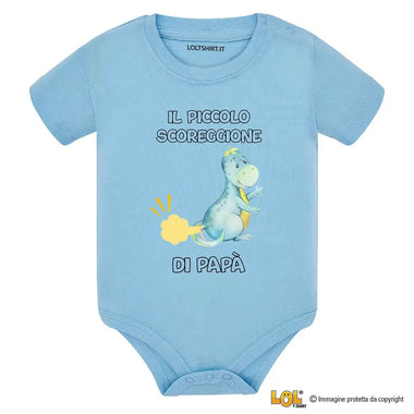 Body Neonato “Il piccolo scoreggione di papà”-Body per bimbi-Lol T-shirt