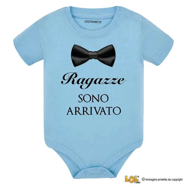 Body Neonato “Ragazze sono arrivato” – Idea Regalo Divertente-Body per bimbi-Lol T-shirt