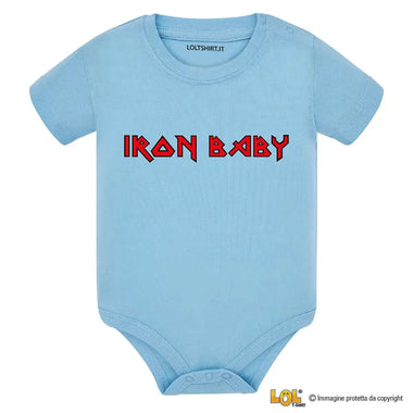 Body per Neonato Iron Baby (Tribute Iron Maiden)-Body per bimbi-Lol T-shirt