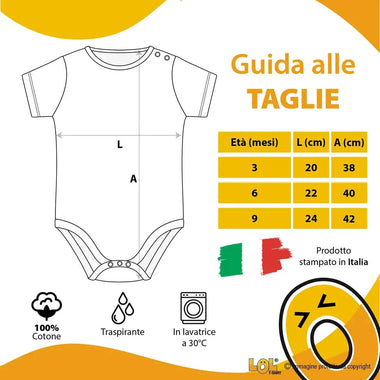 Body per Neonato La mia prima Pasqua-Body per bimbi-Lol T-shirt