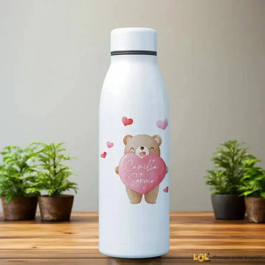 Borraccia Personalizzata con Nomi con Orsetto 700 ml-Borraccia-Lol T-shirt