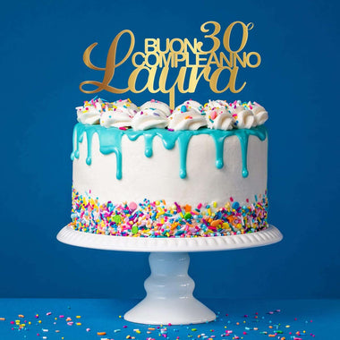Cake Topper Compleanno-Cake Topper-Lol T-shirt