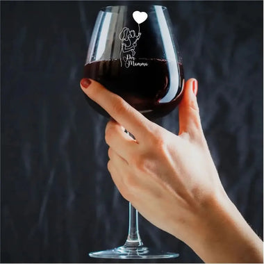 Calice Vino "Per Mamma"-Calice da vino-Lol T-shirt