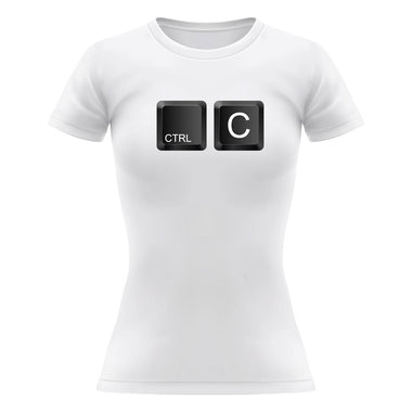 Combo Mini Me Donna Ctrl C + Ctrl V-T-shirt-Lol T-shirt