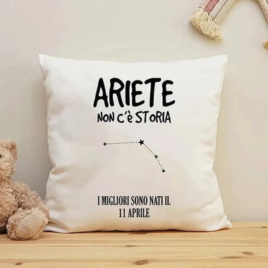 Cuscino Personalizzato Segno Zodiacale Ariete-Cuscino personalizzato-Lol T-shirt