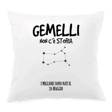 Cuscino Personalizzato Segno Zodiacale Gemelli-Cuscino personalizzato-Lol T-shirt
