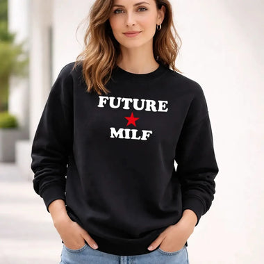 Felpa Donna Future Milf-Felpa-Lol T-shirt