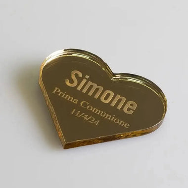 Kit 10 pz Tag Cuore per Bomboniera Personalizzato-Tag Bomboniera-Lol T-shirt