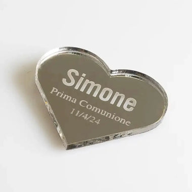 Kit 10 pz Tag Cuore per Bomboniera Personalizzato-Tag Bomboniera-Lol T-shirt