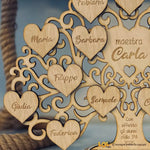 Albero della Vita Regalo Maestra personalizzato Albero della vita in legno