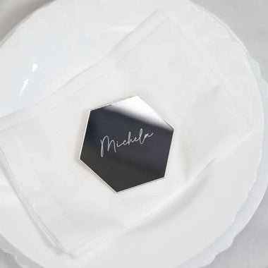 Segnaposto da tavolo mod. Hexa Bomboniere