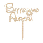 Cake Topper Bambino Personalizzabile