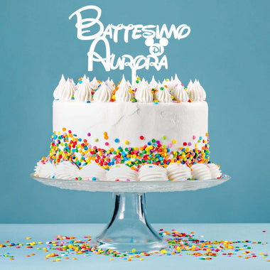 Cake Topper Bambino Personalizzabile