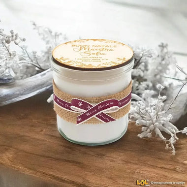 Candele Personalizzate per Maestra con Nome e Dedica con Profumazione a scelta Candele Personalizzate