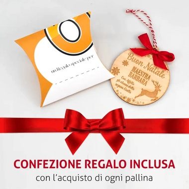 Decorazione di Legno Personalizzata a Forma a Cuore