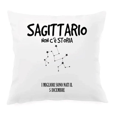 Cuscino Personalizzato Segno Zodiacale Sagittario Federe per cuscino