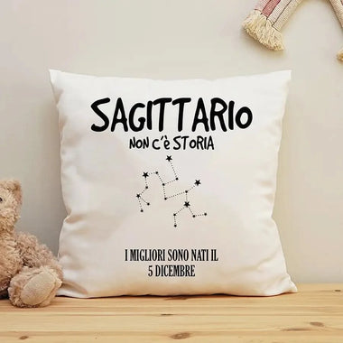 Cuscino Personalizzato Segno Zodiacale Sagittario Federe per cuscino