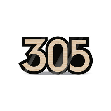 Numeri Camera Hotel/Albergo in plexiglass accoppiato (mod. Simo)