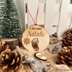 Pallina di Natale il mio primo natale con nome personalizzato
