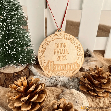 Pallina di Natale Mamma