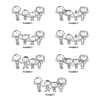 Pallina di Natale Personalizzata Buon Natale Famiglia