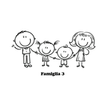 Pallina di Natale Personalizzata Buon Natale Famiglia