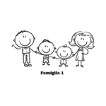 Pallina di Natale Personalizzata Buon Natale Famiglia