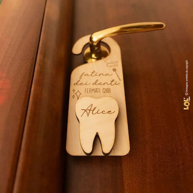 Porta Dentini da Appendere alla Porta Fatina Dei Denti Fermati Qui Porta Dentini da Appendere alla Porta