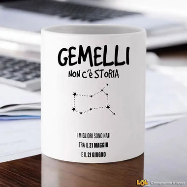 Portapenne Segno Zodiacale Gemelli - Idea Regalo Portapenne