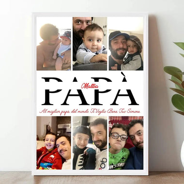 Quadro Regalo Papà