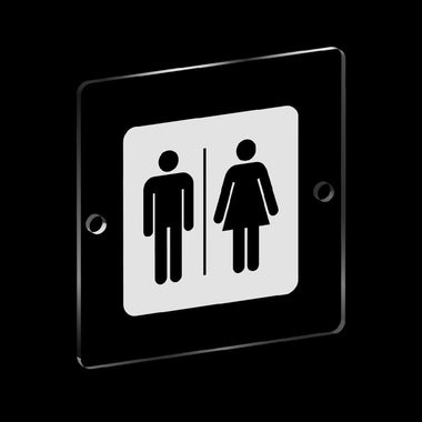 Cartello Toilette Bagno Segnaletica Cartello Interno