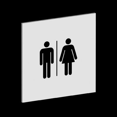 Cartello Toilette Bagno Segnaletica Cartello Interno