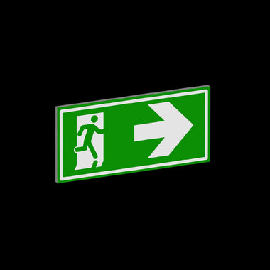Cartello Uscita di Sicurezza Segnaletica Cartello Interno