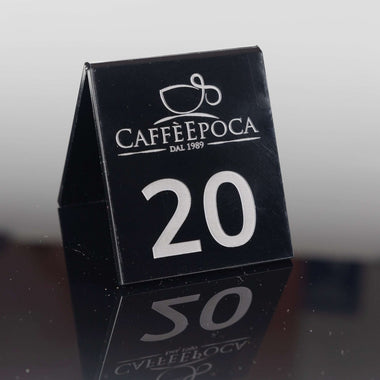 Segnaposto da Tavolo Plexiglass Nero