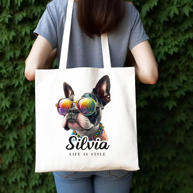 Shopper Cane Personalizzata Nome Shopper