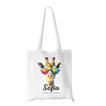 Shopper Giraffa Personalizzata Nome Shopper