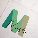 Shopper Personalizzata con Iniziale e Nome Shopper