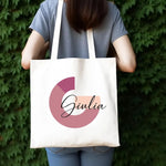 Shopper Personalizzata con Iniziale e Nome Shopper