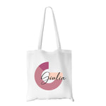 Shopper Personalizzata con Iniziale e Nome Shopper