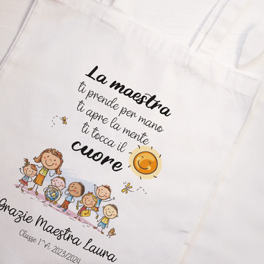 Shopper Personalizzata Maestra Shopper