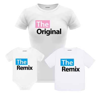 Combo Mini Me Donna The Original / The Remix T-shirt