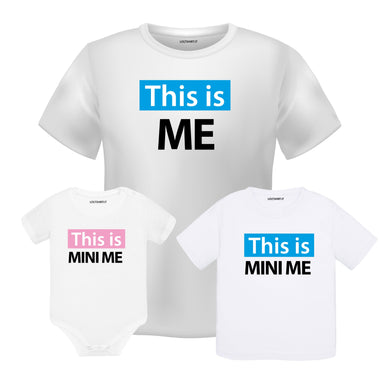 Combo Mini Me Uomo This is Me / Mini Me T-shirt